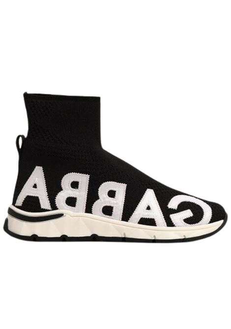 Scarpe in maglia unisex nere  DOLCE E GABBANA | DA5179/PIANERO